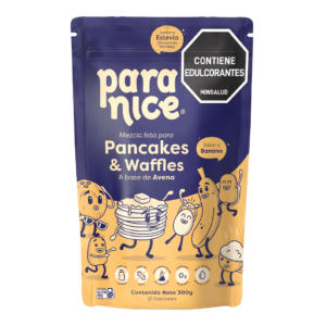 Mezcla lista para Pancakes & Waffles Sabor a Banano