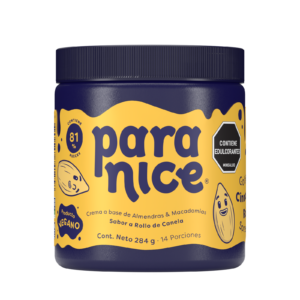 Crema a base de Almendras & Macadamias Sabor a Cinnamon Roll